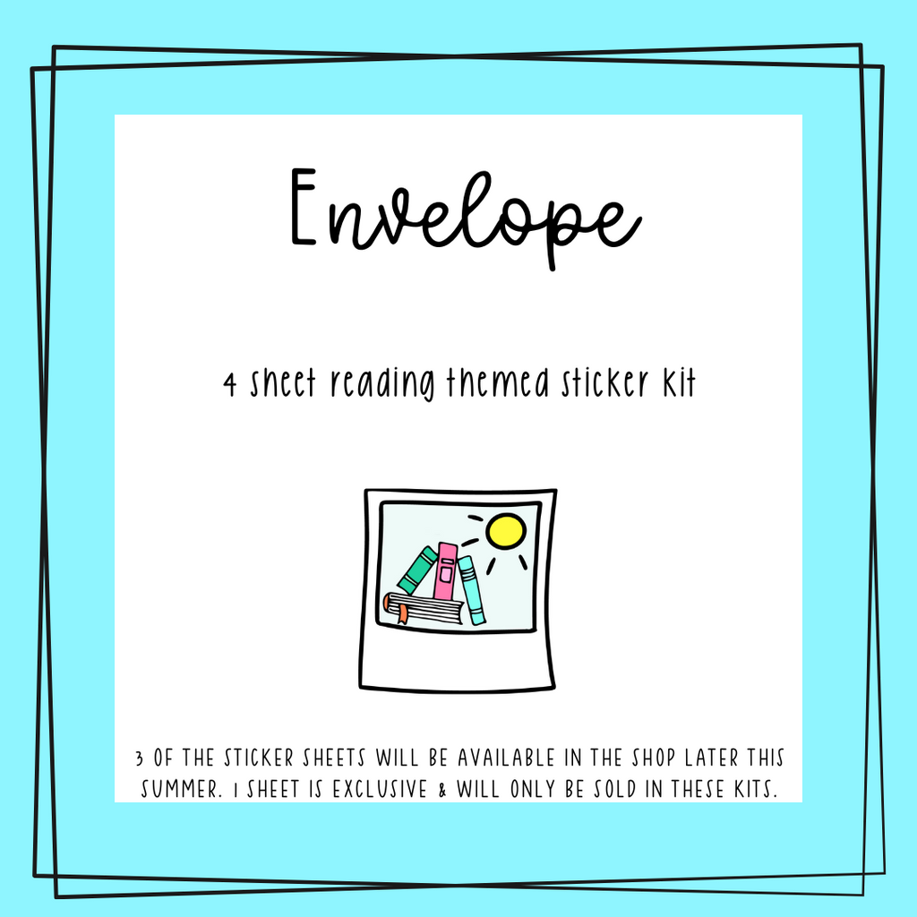 Summer Bookcation Envelope & T