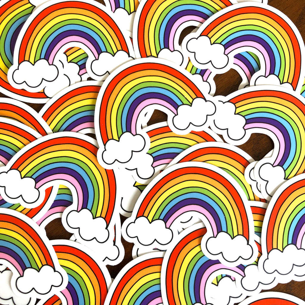 Rainbow Vinyl Sticker